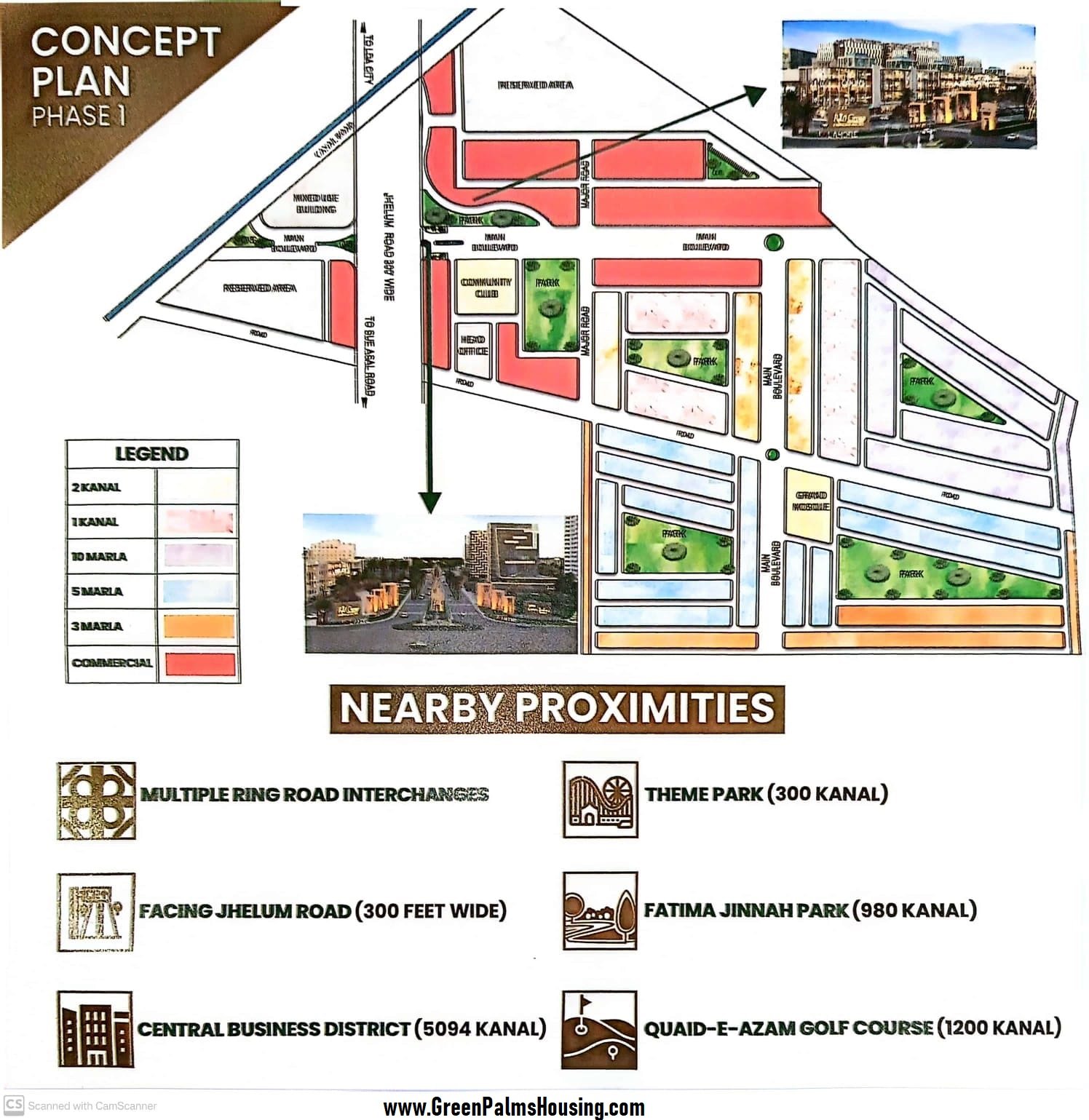 Concept Plan for Green Palms Housing Lahore Concept Plan for Green Palms Housing Lahore