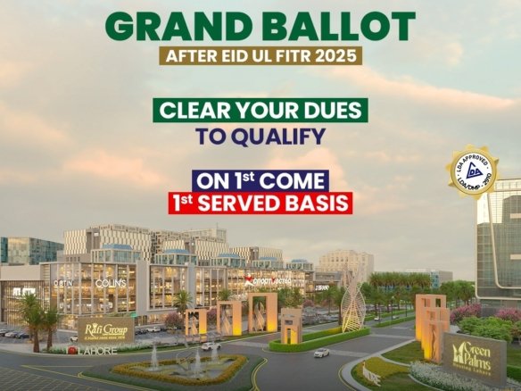 First Grand Balloting of Green Palms Housing Lahore